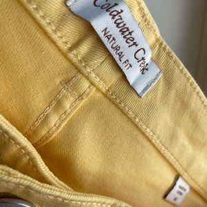 Apricot Coldwater Creek Jeans 14 like new